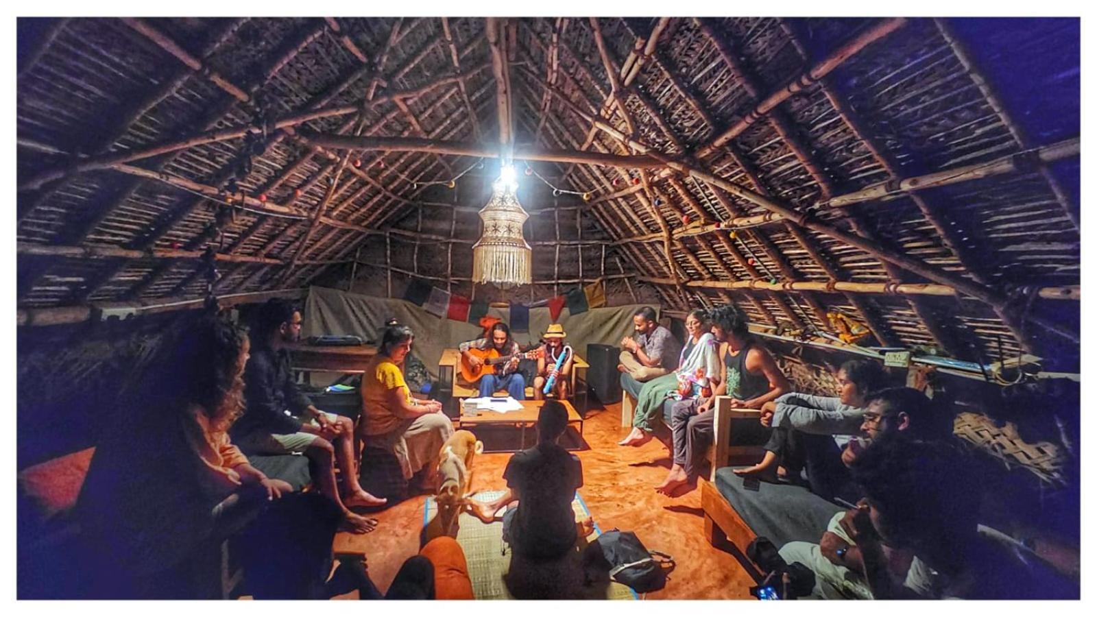 Nebula Nest Cafe & Hostel Auroville Exterior photo