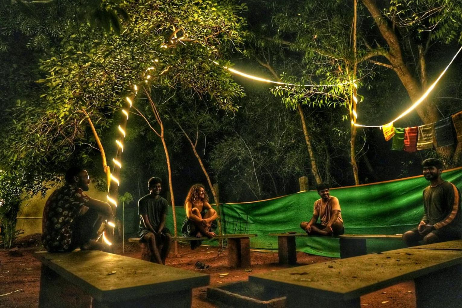 Nebula Nest Cafe & Hostel Auroville Exterior photo